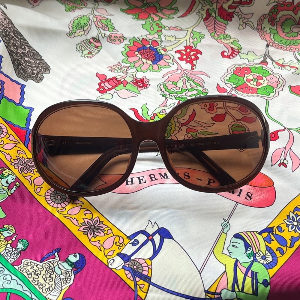 Vintage Celine Round Sunglasses